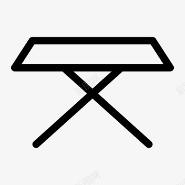 桌子折叠桌家具图标图标