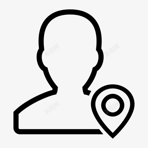 员工定位svg_新图网 https://ixintu.com 员工定位