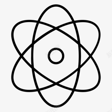 原子知识科学图标图标