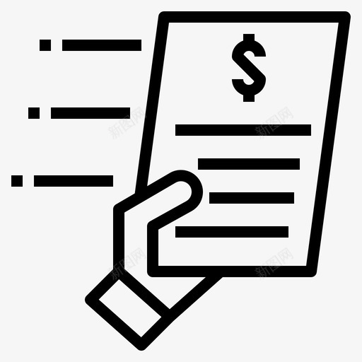快速处理申请文件图标svg_新图网 https://ixintu.com 个人贷款 快速处理 文件 申请 资金