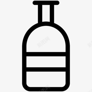 油瓶橄榄油水瓶图标图标