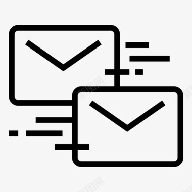 发送邮件电子邮件信件图标图标