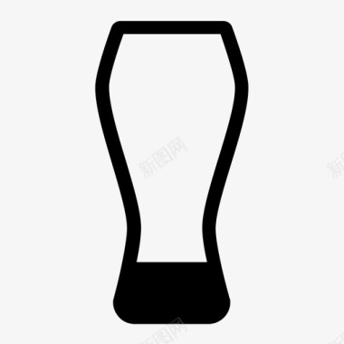 啤酒杯啤酒ipa图标图标