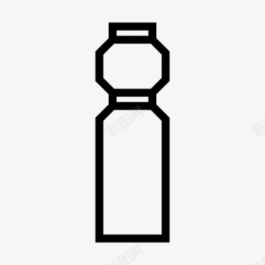 运动瓶饮料水瓶图标图标