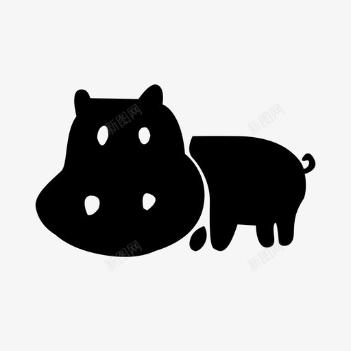 猪肖svg_新图网 https://ixintu.com 猪肖