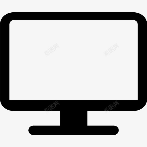 显示器屏幕技术图标svg_新图网 https://ixintu.com 屏幕 技术 显示器