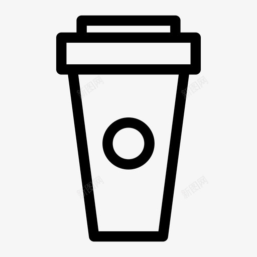 咖啡杯饮料冰镇图标svg_新图网 https://ixintu.com 冰镇 咖啡杯 饮料