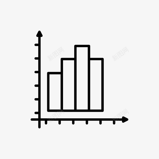 图表活动条形图图标svg_新图网 https://ixintu.com 图表 条形图 活动 统计