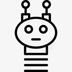 玩具生产线机器人角色机器图标高清图片
