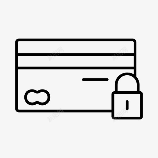 支付保险箱信用卡金融图标svg_新图网 https://ixintu.com 信用卡 支付保险箱 支付安全 货币 金融