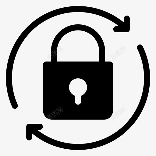 安全关闭私有图标svg_新图网 https://ixintu.com 保护 关闭 安全 安全标志符号图标 私有 重新加载