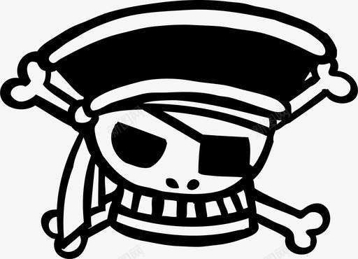 骷髅海盗手绘强盗图标svg_新图网 https://ixintu.com 强盗 手绘 海 船 骷髅海盗