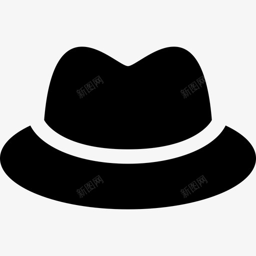 帽子在线营销填充图标svg_新图网 https://ixintu.com 在线营销 填充 帽子