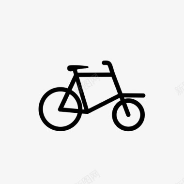 屠夫自行车自行车货物图标图标