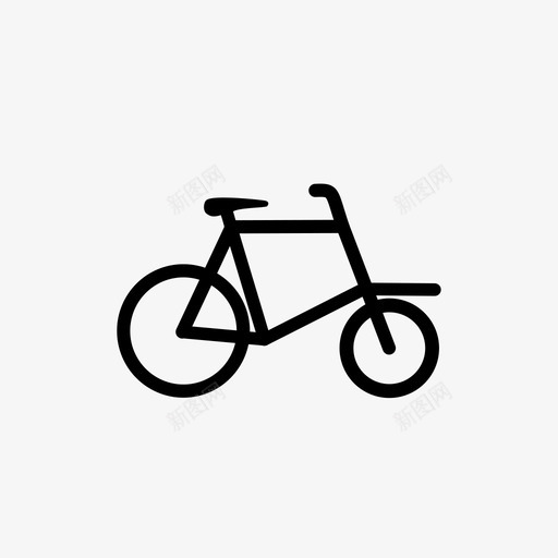 屠夫自行车自行车货物图标svg_新图网 https://ixintu.com 屠夫自行车 移动性 自行车 货物 货车原型 货运自行车