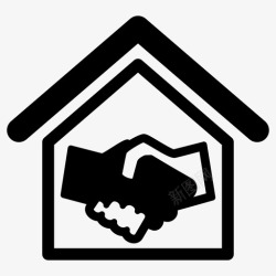房地产买卖房屋买卖协议商业房地产5图标高清图片