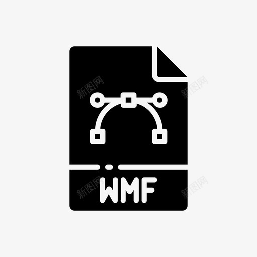 wmf文档图标svg_新图网 https://ixintu.com wmf 文件 文件格式ver4a 文档 类型 设计