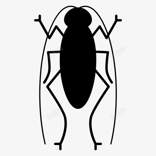 虫子动物甲虫图标svg_新图网 https://ixintu.com 动物 昆虫 甲虫 自然 虫子