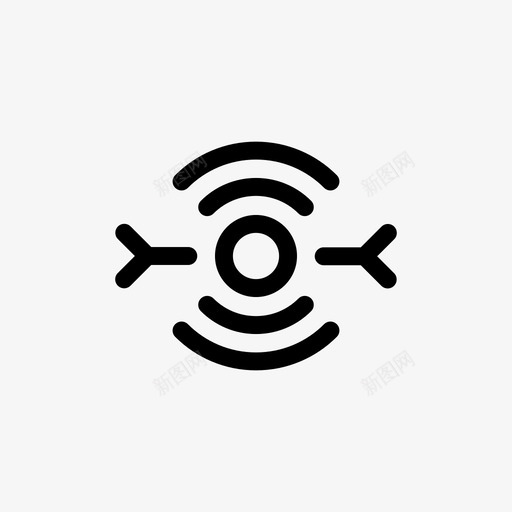 wifi热点互联网信号图标svg_新图网 https://ixintu.com wifi wifi热点 互联网 信号 无线 移动应用开放线路