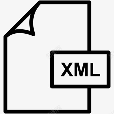 xml文件代码编码图标图标