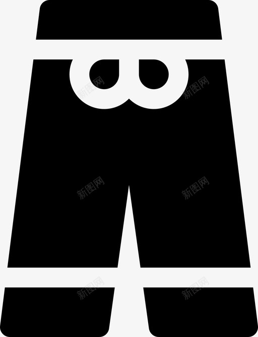 裤子衣服休闲图标svg_新图网 https://ixintu.com 休闲 衣服 衣服填充 裤子 运动裤 锻炼