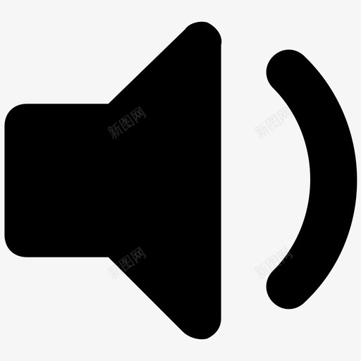 音量扬声器音频音乐音量图标svg_新图网 https://ixintu.com 声音 音乐音量 音量扬声器 音量控制 音频 项目管理图示符图标