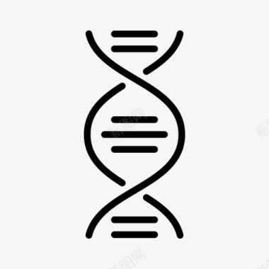 dnadna链遗传学图标图标