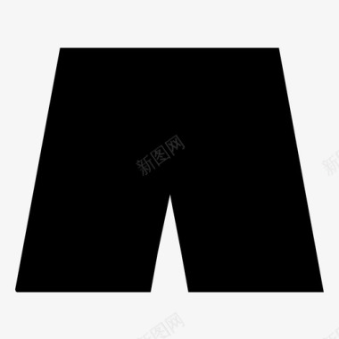 短裤衣服时装图标图标