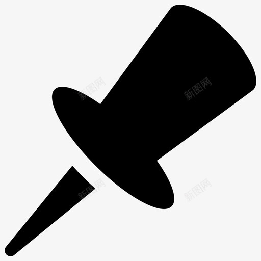 推杆启动图标svg_新图网 https://ixintu.com 启动 推杆