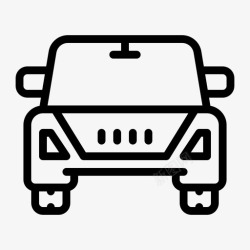网店汽车汽车越野车旅游图标高清图片