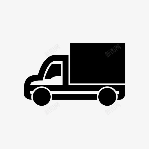提货车箱子送货车图标svg_新图网 https://ixintu.com 提货车 箱子 车辆 运输工具 送货车