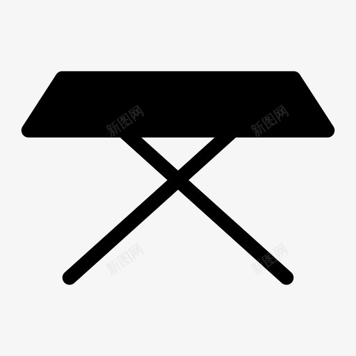 桌子咖啡桌家具图标svg_新图网 https://ixintu.com 咖啡桌 家具 桌子