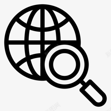 浏览器数据放大图标图标
