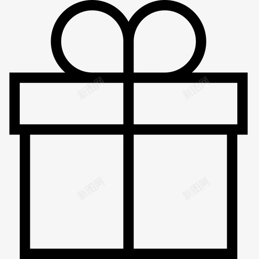 gift-outlinesvg_新图网 https://ixintu.com gift-outline