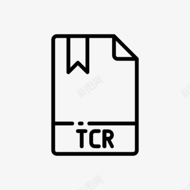 tcr文档图标图标