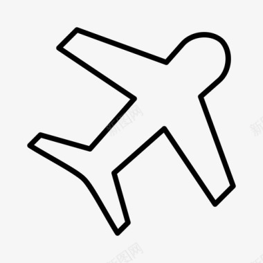 飞行模式飞机未连接图标图标