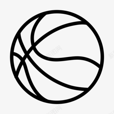 篮球弹跳运动图标图标