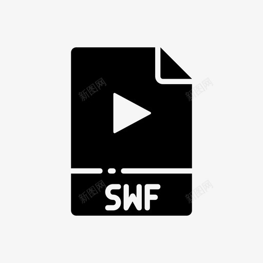 swf文档扩展名图标svg_新图网 https://ixintu.com swf 名称 扩展名 文件 文件格式ver4a 文档