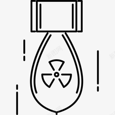 核弹战斗战争图标图标