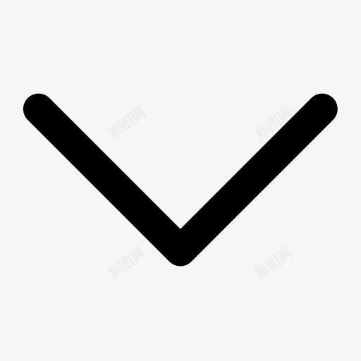 m站－下拉箭头svg_新图网 https://ixintu.com m站－下拉箭头