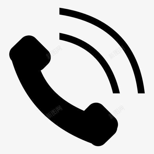 电话在线商店图标svg_新图网 https://ixintu.com 商店 在线 在线商店 电话 网络