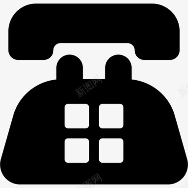旧电话技术材料设备图标图标