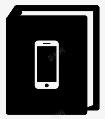 电话簿iphone问题图标图标