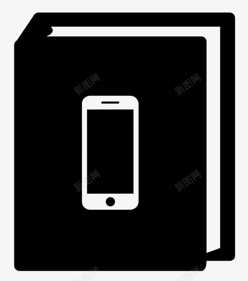 电话簿iphone问题图标svg_新图网 https://ixintu.com iphone 手册 电话簿 问题
