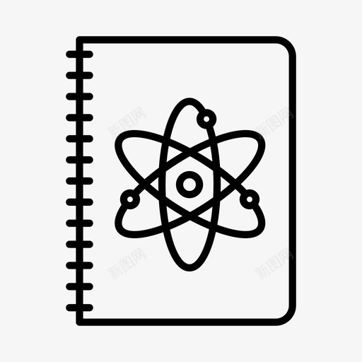 核科学原子结构实验室图标svg_新图网 https://ixintu.com 原子结构 实验室 核科学 物理学 研究
