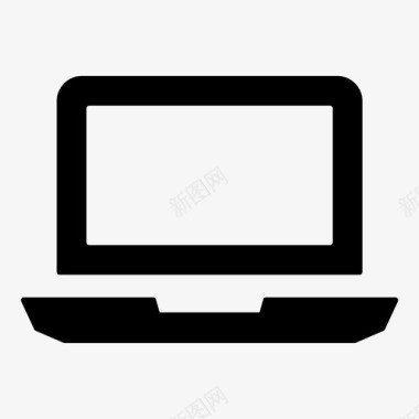 笔记本电脑笔记本电脑显示器笔记本电脑屏幕图标图标