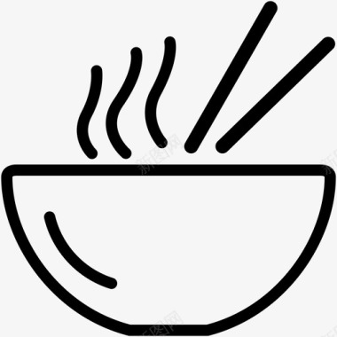 面条中餐食物图标图标