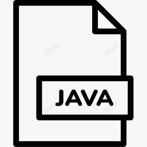 java文件扩展名格式图标svg_新图网 https://ixintu.com java文件 扩展名 文件格式行 格式 类型