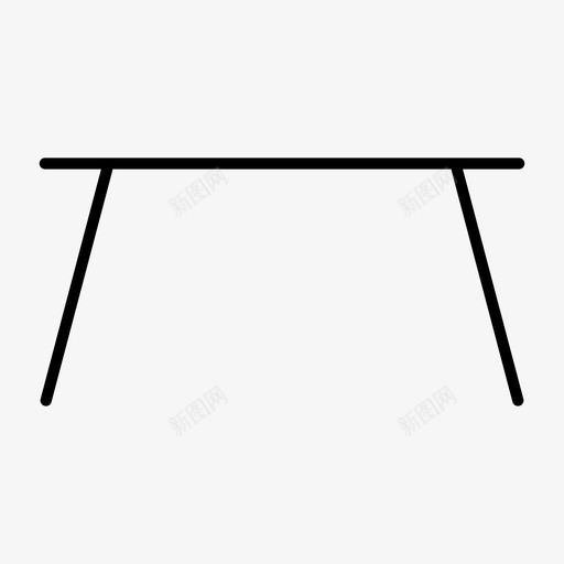 桌子咖啡桌家具图标svg_新图网 https://ixintu.com 咖啡桌 家具 家用 桌子