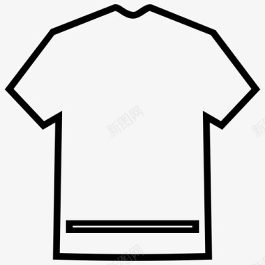 衬衫运动衫制服图标图标